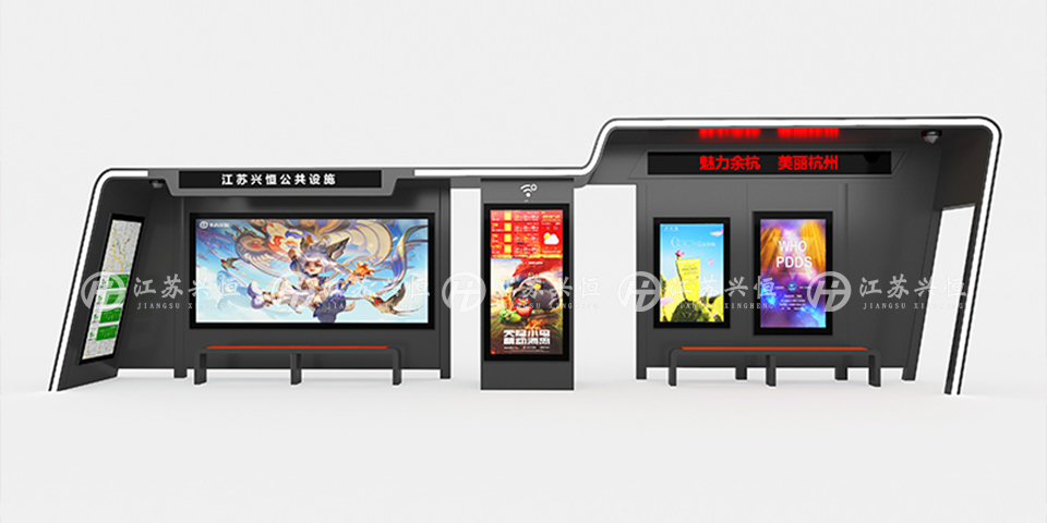 杭州智能款候車亭發(fā)貨案例