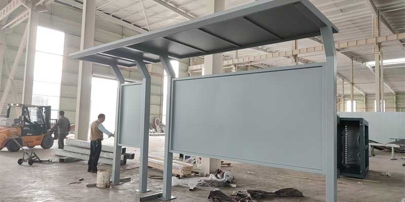 簡(jiǎn)約候車亭，點(diǎn)亮城市出行美學(xué)